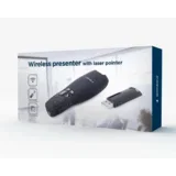 Presenter + crveni laserski pokazivač WP-L-12, Crveni