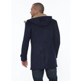 Dewberry PLT8399 SUEDE LOOK MEN'S COAT-NAVY BLUE | Shoptok.si