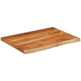  Kupaonska radna ploča 70x60x2,5 cm pravokutna od drva bagrema | Eponuda.com