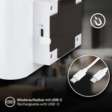 BRILONER 3878016 - led punjivo zidno svetlo sa senzorom chat LED/3W/5V 2000 mah bela | Eponuda.com