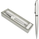  Set pisaći Toledo Wellington kemijska olovka u poklon kutiji srebrna | shoptok.hr