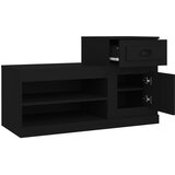 Ormarić za cipele crni 100 x 42 x 60 cm od konstruiranog drva | Eponuda.com