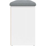  Klupa za cipele bijela 102x32x50 cm inženjerski drvo | Eponuda.ba