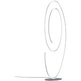 CINQUE Siva LED stojeća svjetiljka s metalnim sjenilom (visina 175 cm) Ciola – Cijene