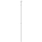  Metalno zamjensko uzglavlje bijelo 160 cm | shoptok.hr