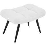 Mömax Fotelj Hanoi, Bela, S Taburejem | Shoptok.si