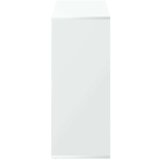 vidaXL Pregrada s knjižno omaro bela 69,5x29x69,5 cm inženirski les | Shoptok.si