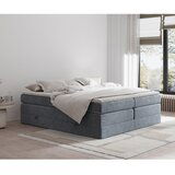 Maison de Rêve Tamno sivi boxspring krevet s prostorom za odlaganje/bez uzglavlja 180x200 cm Juniper – | shoptok.hr