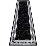 RugsX Preproge Tekač, Tekač GLOSS sodobni 2813 87 stilski, 70x250 cm Črna | Shoptok.si