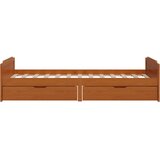  Okvir za krevet s ladicama boja meda 90x200 cm masivna borovina | Eponuda.com