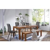 MID.YOU JEDILNA MIZA, masivno indijski rožni les barve indijskega rožnega lesa | Shoptok.si