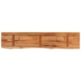 vidaXL Mizna plošča 180x30x2,5 cm pravokotna trdna akacija naravni rob | Shoptok.si