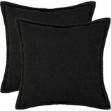 Presvlaka za jastuk 2 pcs HOUTEN Crna 35 x 35 cm Boucl&amp;eacute; Slike
