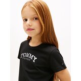 Tommy Hilfiger Majica črna / srebrna | Shoptok.si