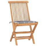  3-dijelni sklopivi vrtni blagovaonski set od masivne tikovine | shoptok.hr