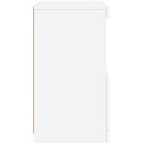  Komoda s LED svjetlima bijela 41x37x67 cm | shoptok.hr
