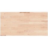 vidaXL Kupaonska radna ploča 80 x 40 x 1 5 cm netretirano masivno drvo | shoptok.hr
