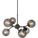 Halo Design 736553 - Visilica na sajli ATOM 6xG9/28W/230V prečnik 45 cm crna/k. crna | Eponuda.com