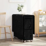  Blagovaonski stol 140 x 80 x 77 cm Konstruirano drvo Crni hrast | shoptok.hr