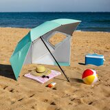  Nc17114 suncobran za plažu xxl 240 cm zeleni nils | shoptok.hr
