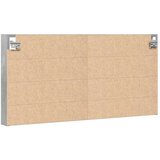  Vitrina siva boja betona 100x8,5x50 cm konstruirano drvo | shoptok.hr