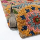 Flair Rugs Ročno tkana volnena preproga 140x200 cm Amira Floral – | Shoptok.si