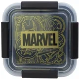 Crna plastična dječja kutija za ručak Marvel –