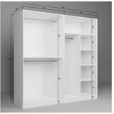 Hanah home Ormar Lucas 1600-86, 188x190x60 cm, Bijeli | Eponuda.ba