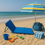  Ležaljka sklopiva za plažu 150x52cm plava LP-720000P Cene