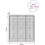  Gabion s žicom debljine 5 mm i mrežom 5x10 cm 150x20x150 cm Slike