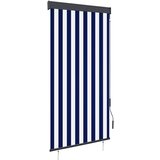 vidaXL Zunanje rolo senčilo 80x250 cm modro in belo Cene