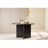Venture Home okrugli rastezljivi blagovaonski stol Strada ⌀120 cm, crna | shoptok.hr