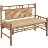  Klupa s jastukom 120 cm od bambusa Cijene