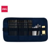 Deli SET OLOVAKA ZA SKICIRANJE U PERNICI 27 komada EC27 | Eponuda.com