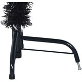  Umjetna polovica božićnog drvca sa stalkom crna 120 cm PVC | shoptok.hr