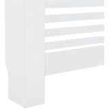  Pokrov za radijator bijeli 112 x 19 x 81,5 cm MDF | Eponuda.com