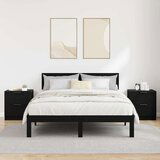  Noćni ormar 2 pcs Crni hrast 45 x 39 x 50 cm Konstruirano drvo | shoptok.hr