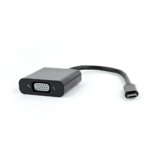 Gembird Adapter USB-C na VGA, črn, blister, (20442350) Cene