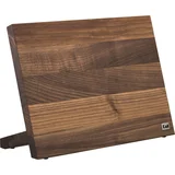 Kai shun magnetic knife block walnut