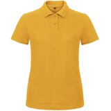  MAJICA KRATKI ROKAVI POLO B&C ID.001/ŽENSKE 180G ZLATO RUMENA 2XL Cene