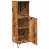  Kupaonski ormarić staro drvo 30x30x100 cm konstruirano drvo | Eponuda.com