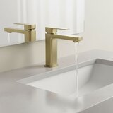 REA Bath Niska umivaonička miješalica Rea Arlo Brush Gold | shoptok.hr