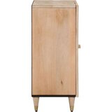  Bočni ormarić 60 x 33 x 75 cm od masivnog drva manga | shoptok.hr