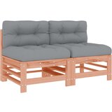 Maison Chic Sredinski kavč - Sofa - Kanape z blazinami 2 kosa trden les douglas, (21726932) Cene