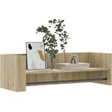  Zidna polica boja hrasta sonome 100 x 35 x 30,5 cm drvena | shoptok.hr