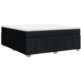  Krevet s oprugama i madracem crni 180x200 cm od tkanine | shoptok.hr