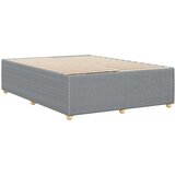  Okvir za krevet bez madraca svjetlosivi 140 x 190 cm od tkanine | shoptok.hr