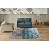 Kayoom RAVNO TKANA PREPROGA Dilan 400 160/230 cm modra, večbarvno | Shoptok.si