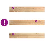  Prozorske klupice 2 kom 160x25x2 cm netretirane masivne hrast | shoptok.hr
