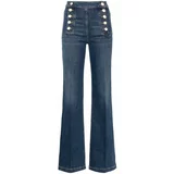 Elisabetta Franchi Jeans hlače JEANS Donna pj44d41e2-139 Blu Modra Regular Fit